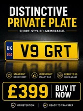 V9 GRT Private Number Plate