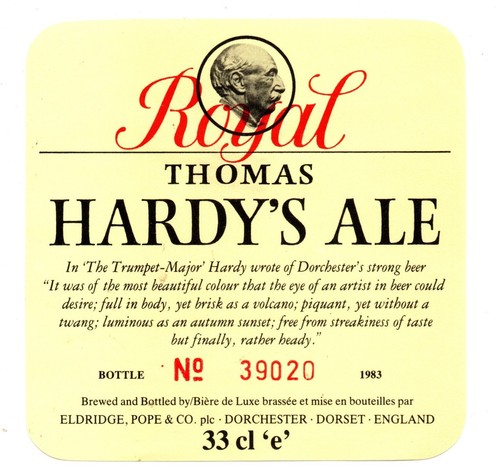 England beer label - -,