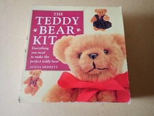 The Teddy Bear Kit Alicia Merrett opened unstarted (T74)