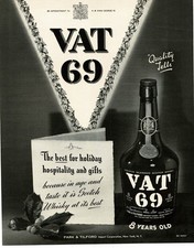 1941 Park & Tilford VAT 69