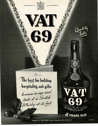 1941 park tilford vat 69 - 1941,