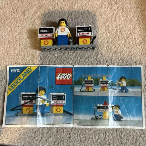 Vintage lego shell station - shell,