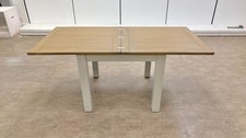 Furniture Village 'Hamilton' Solid American Oak Flip Top Extending Dining Table