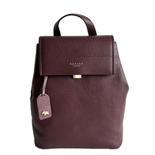 RADLEY Handbag Brown Leather Medium Backpack Bag - Rivington - RRP £239
