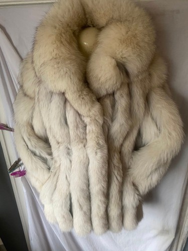 Vintage real arctic - , fur