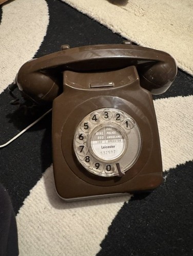 Retro style rotary handset - style,