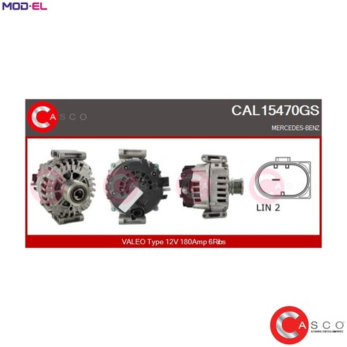 Alternator cal15470gs for - cal15470gs,