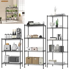 3/4/5 Tier Shelf Adjustable