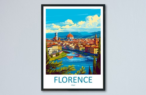 Florence travel print - wall, art