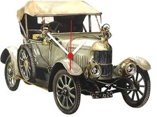 Vintage Morris Oxford Clock - Morris Oxford Clock - Morris Car Morris Cars-A14-C