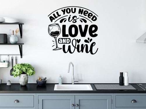 Wine sticker wall all - sticker, need