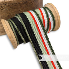 30mm Classic Striped Millinery