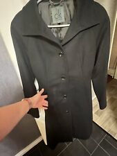 Calvin Klein Ladies Coat Size 10 Mint Condition