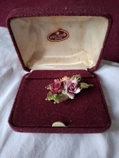 Vintage Royal Albert Brooch