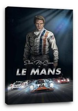 STEVE MCQUEEN LE MANS CANVAS