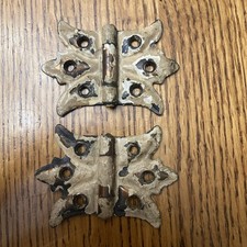 Pair of Antique Brass Hinges