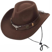 Oaygat Cowboy Hat Felt Fedora