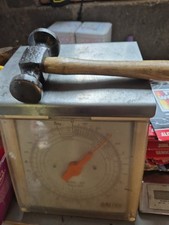 VINTAGE BLACKSMITH TINSMITH COPPERSMITH DBLE FACE ROUNDING RAISING HAMMER 600g