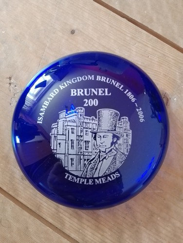 Bristol blue glass brunel - glass, 200