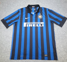 Inter Milan Shirt Extra Large Blue Home Nike Football Soccer Jersey 2011 2012