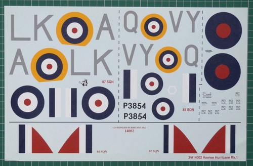 Decal sheet airfix - -,