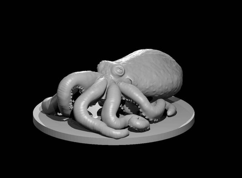 Giant octopus for dungeons - d&d,