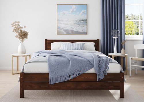 Handmade wooden bed - handmade,