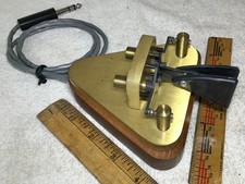 vintage ~VIBROPLEX BRASS RACER