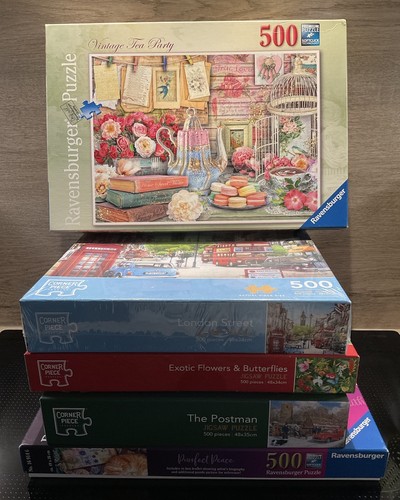 500 piece jigsaw joblot bundle - 500,