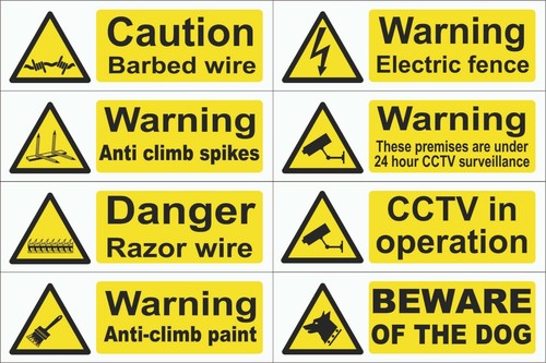 Choice hazard signs - choice,