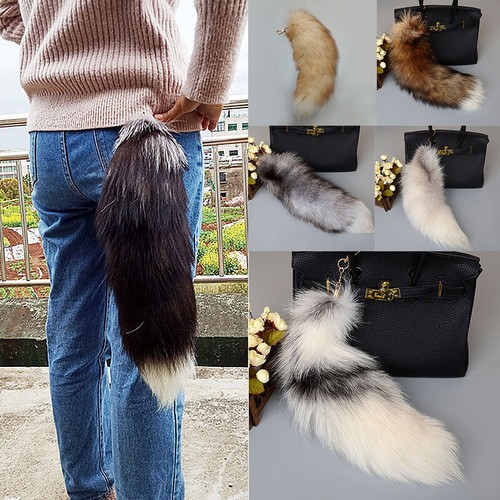 40cm faux fur fox tail - fur,