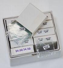 100x Flat Mineral Crystals Glass 30-39mm Large Watch Pocketwatch Replacement Set