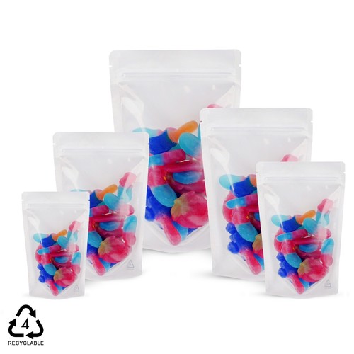 Recyclable one side clear - recyclable,