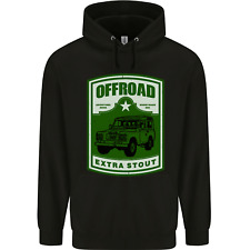 Offroad Extra Stout 4X4 Offroading Off Road Mens 80% Cotton Hoodie