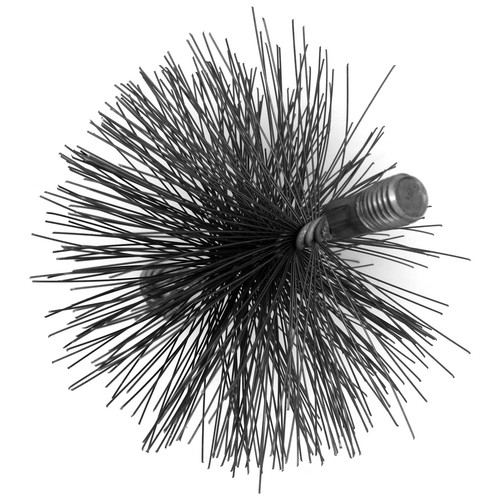 Chimney brush head stiff metal - brush,