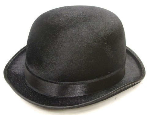 Mens fancy dress bowler hat - fancy,