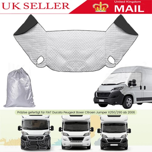 Motorhome thermal windscreen - motorhome,