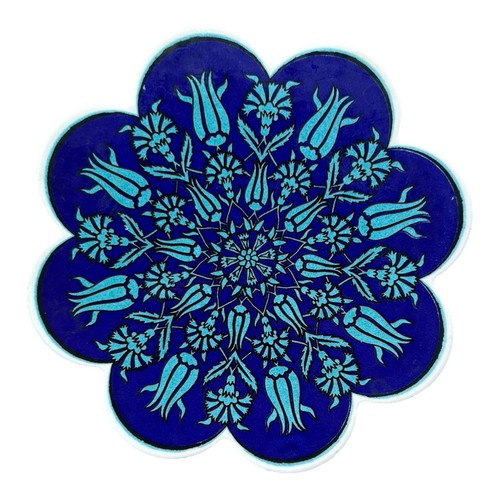 Turkish iznik ceramic flower - turkish,