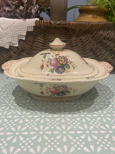 Antique royal cauldron floral - antique,