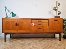 VB Wilkins G Plan Sierra Vintage 1960s Mid Century Long Sideboad Buffet Credenza