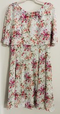 Vtg 90’s Floral Fit &Flare