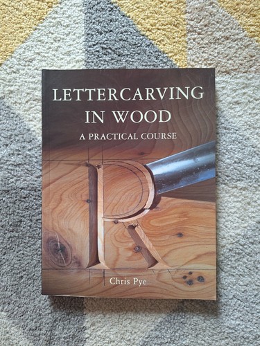 Letter carving wood a - wood, –