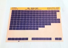 Honda GL 500 DC SPARE PARTS