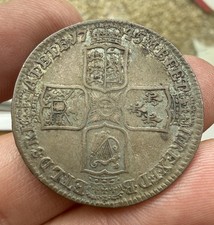 1745 KING GEORGE II HALFCROWN