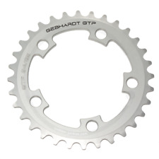 GEBHARDT Chainring Classic | Aluminium silver | 94mm BCD | 32T - 50T