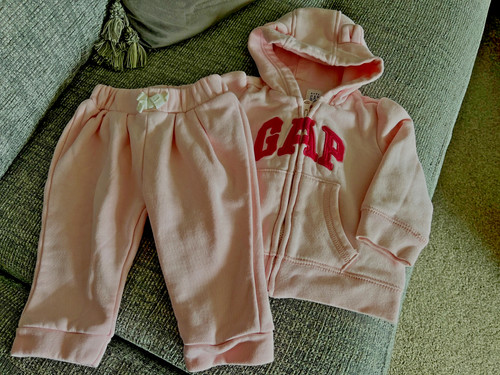 Gap baby tracksuit pink age - gap,