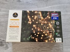 Solar Powered Micro LED String