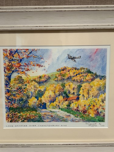 Spitfire over chanctonbury - spitfire,