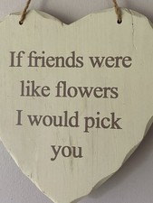 Wooden Heart Hanging