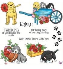 Clear Stamps Dogs Transparent